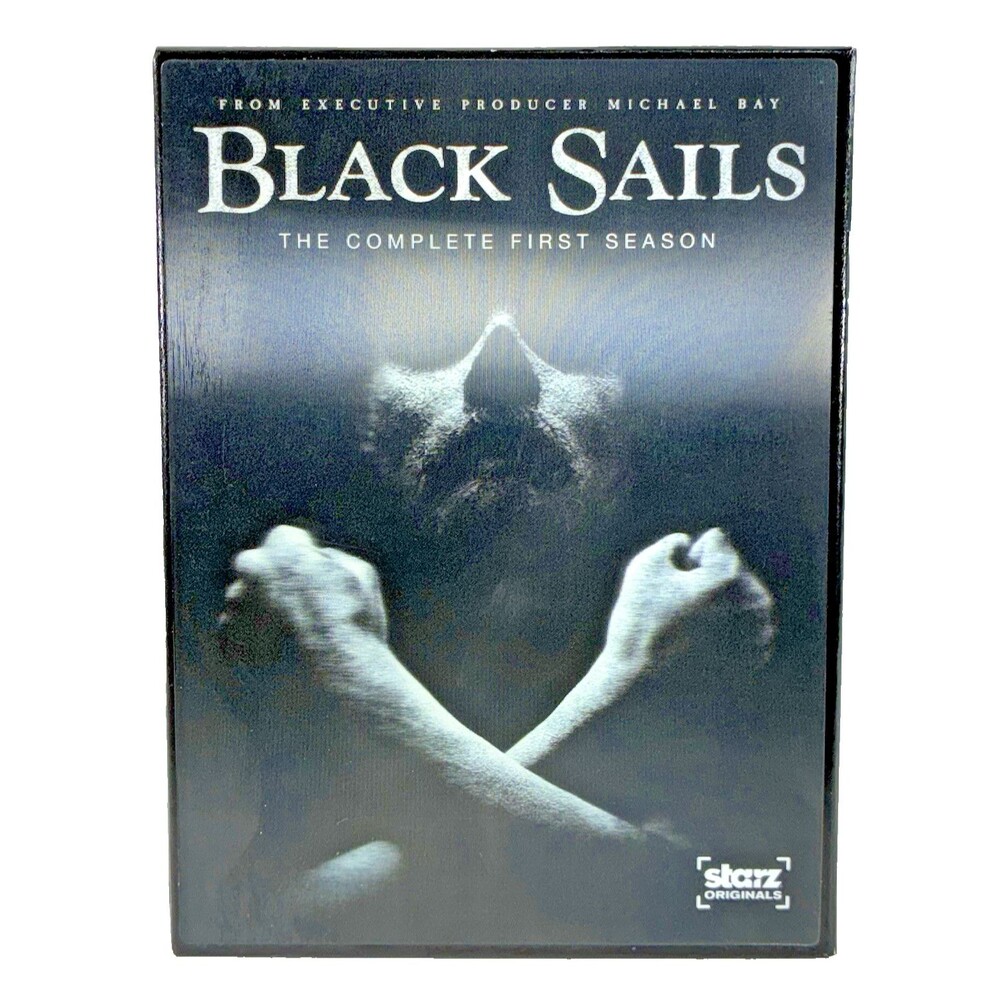 Black Sails: The Complete First Season 2015 Starz DVD 3-Disc Set Tested